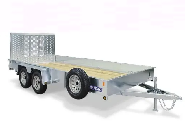 Solid High Side Utility Trailer- 16ft w/Spare Tire