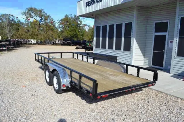 18FT TANDEM 3500LB AXLE BP UTILITY TRAILER