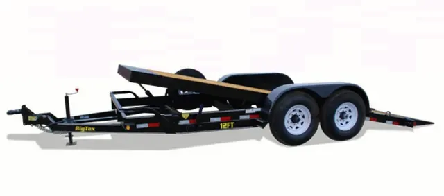 18FT Tilt Bed Equipment Trailer