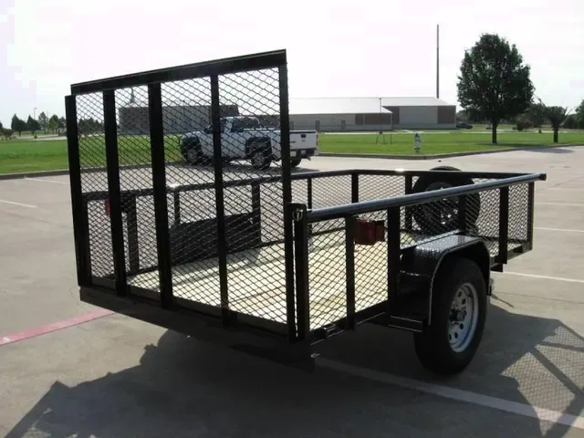 10ft Utility Trailer w/Rear Ramp Gate