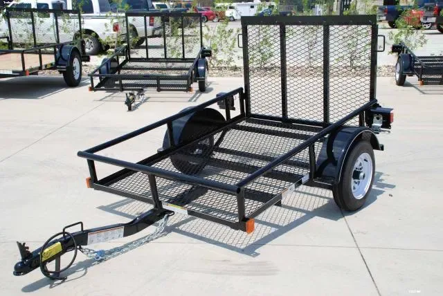 8ft SA Pipe Top Utility Trailer