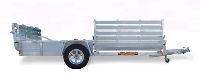 12ft Utility/ATV Trailer w/Side and Rear Ramp