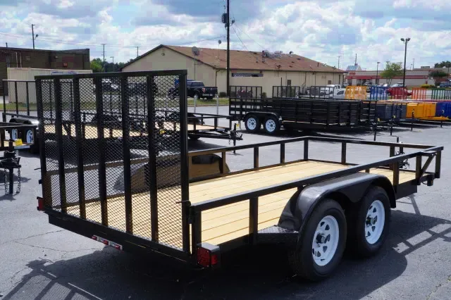 14ft TA Utility Trailer  w/ Ramp