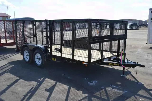 16ft Tandem 3500lb Axle Landscape  - High Sides
