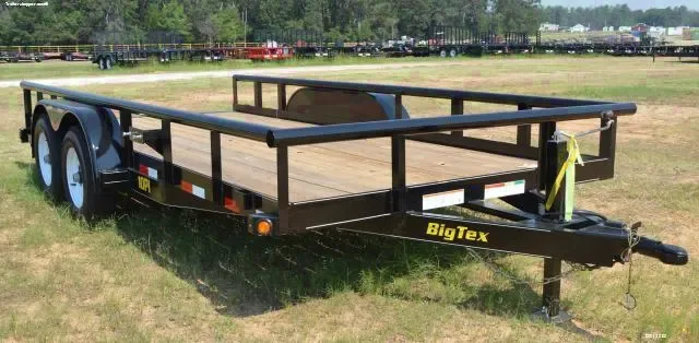 18ft Tandem 3500lb Axle Utility Trailer
