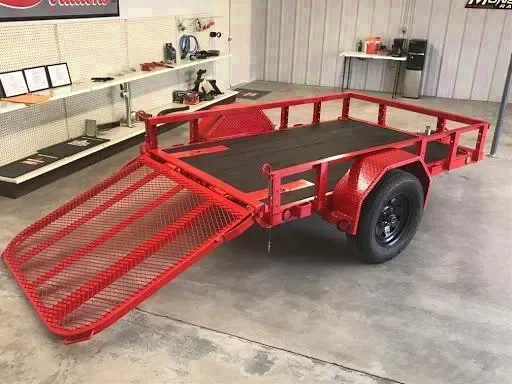8ft SA Utility Trailer w/Ramp