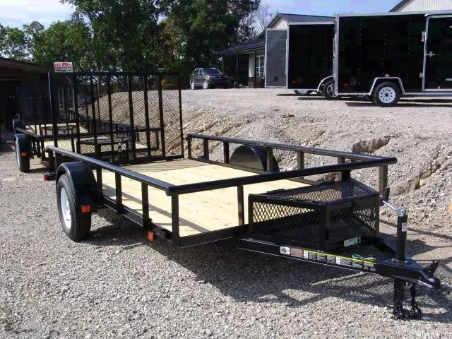 12ft SA Utility Trailer w/Tool Box