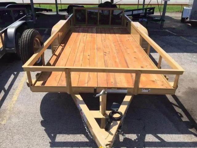 Tandem 3500lb Axle 16ft Utility Trailer