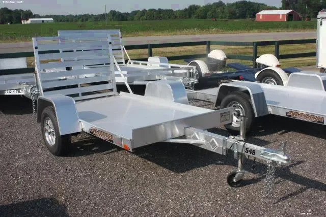 8 ft Utility Trailer w/Tailgate