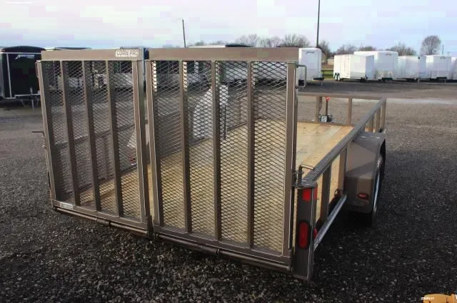 Beige 12ft SA Utility Trailer