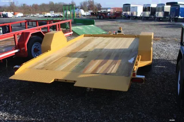 12ft Yellow SA Utility Trailer