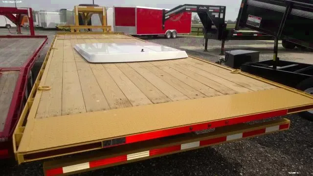 26ft  Tilt Equipment Trailer with Platform Utility Trailer