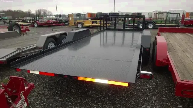 18 + 4ft Tilt Utility Trailer with Platform