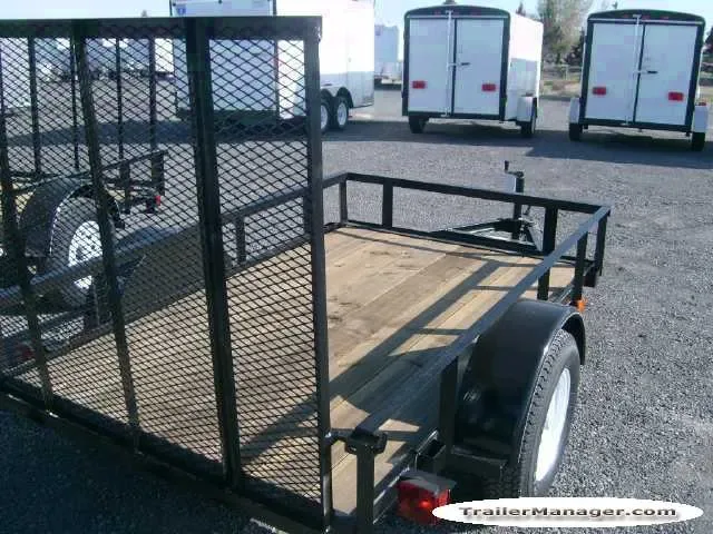 SINGLE 3500LB AXLE 8FT UTILITY TRAILER