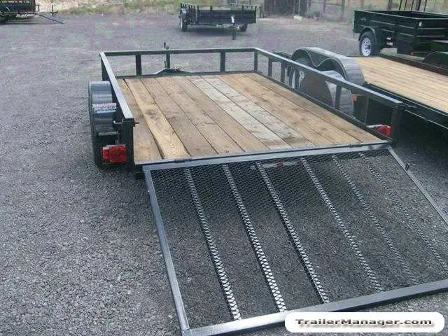 10FT SA UTILITY TRAILER W/RAMP