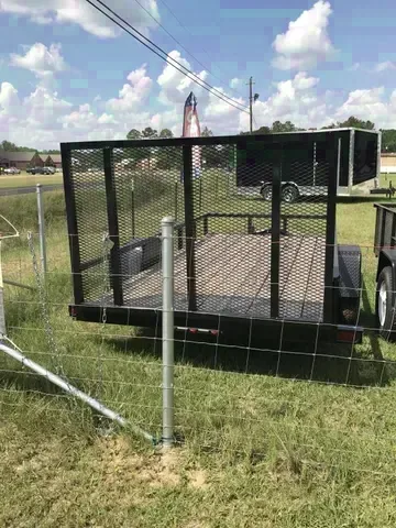 12ft SA Utility Trailer w/Spring Assist Ramp