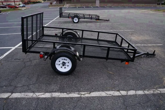 8ft SA Utility Trailer w/Mesh Decking