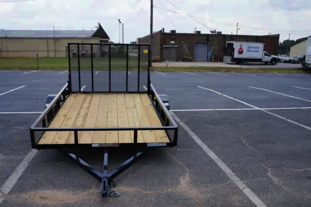 10FT  UTILITY TRAILER WOOD FLOOR REAR GATE