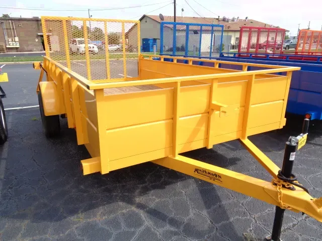 12FT SA UTILITY TRAILER W/REAR RAMP