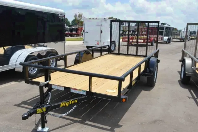 10ft Steel Utility Trailer w/Ramp
