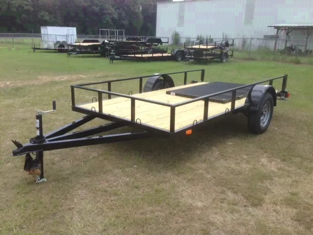 BUMPER PULL SA 12FT UTILITY TRAILER