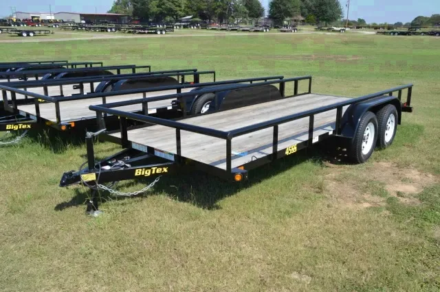 16ft Tandem Axle Pipetop Utility Trailer