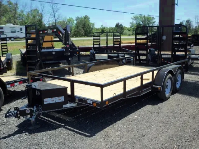 16FT UTILITY TRAILER TA W/TOOL BOX