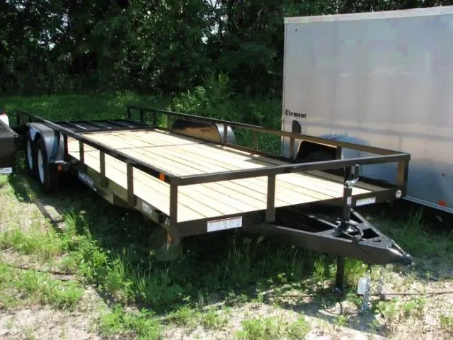 20FT TANDEM 3500LB AXLE BP UTILITY TRAILER