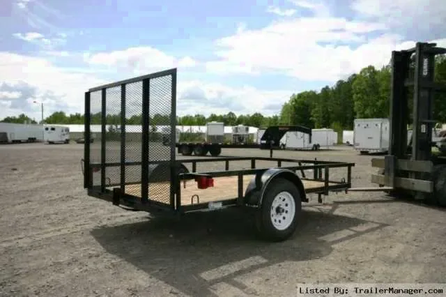 10FT UTILITY TRAILER SINGLE 3500lb AXLE