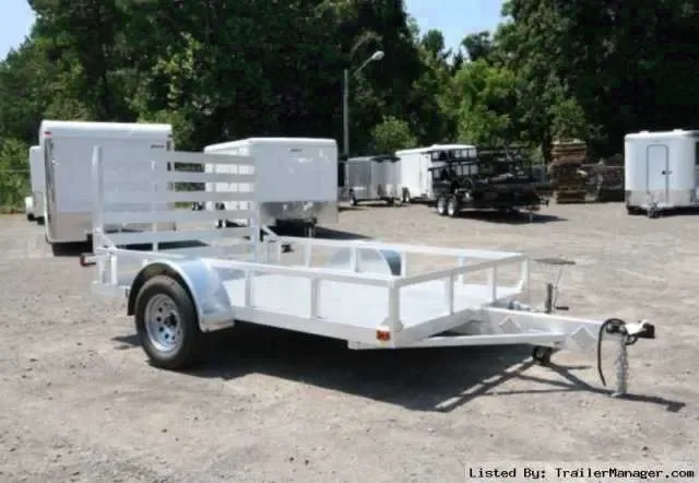 10ft Lightweight Silver SA Utility Trailer