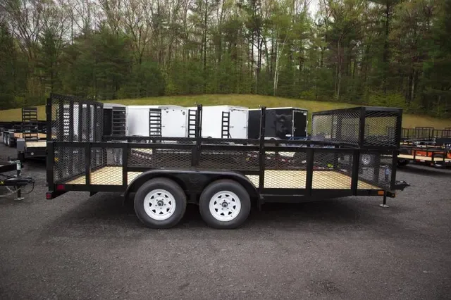 16ft Tandem 3500lb Axle Landscape Traler