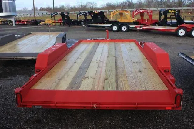 16ft Red TA Utility Trailer w/Ramps