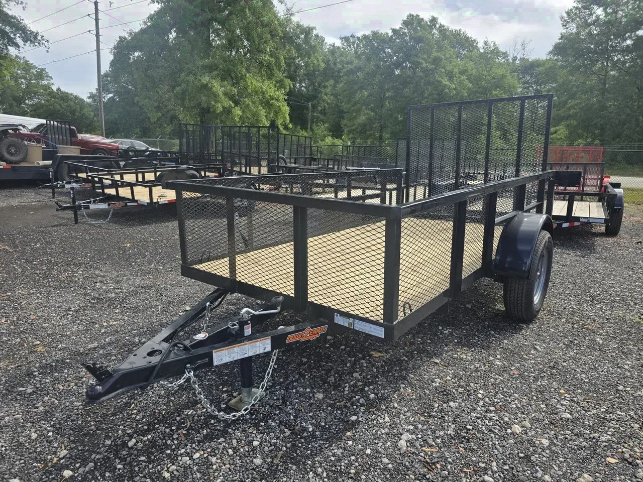 Utility Trailer 2026 5X10 Down 2 Earth Trailers 5X10 SA 24″ High Side Utility Trailer -dte510-130959 5 ft. x10 ft.