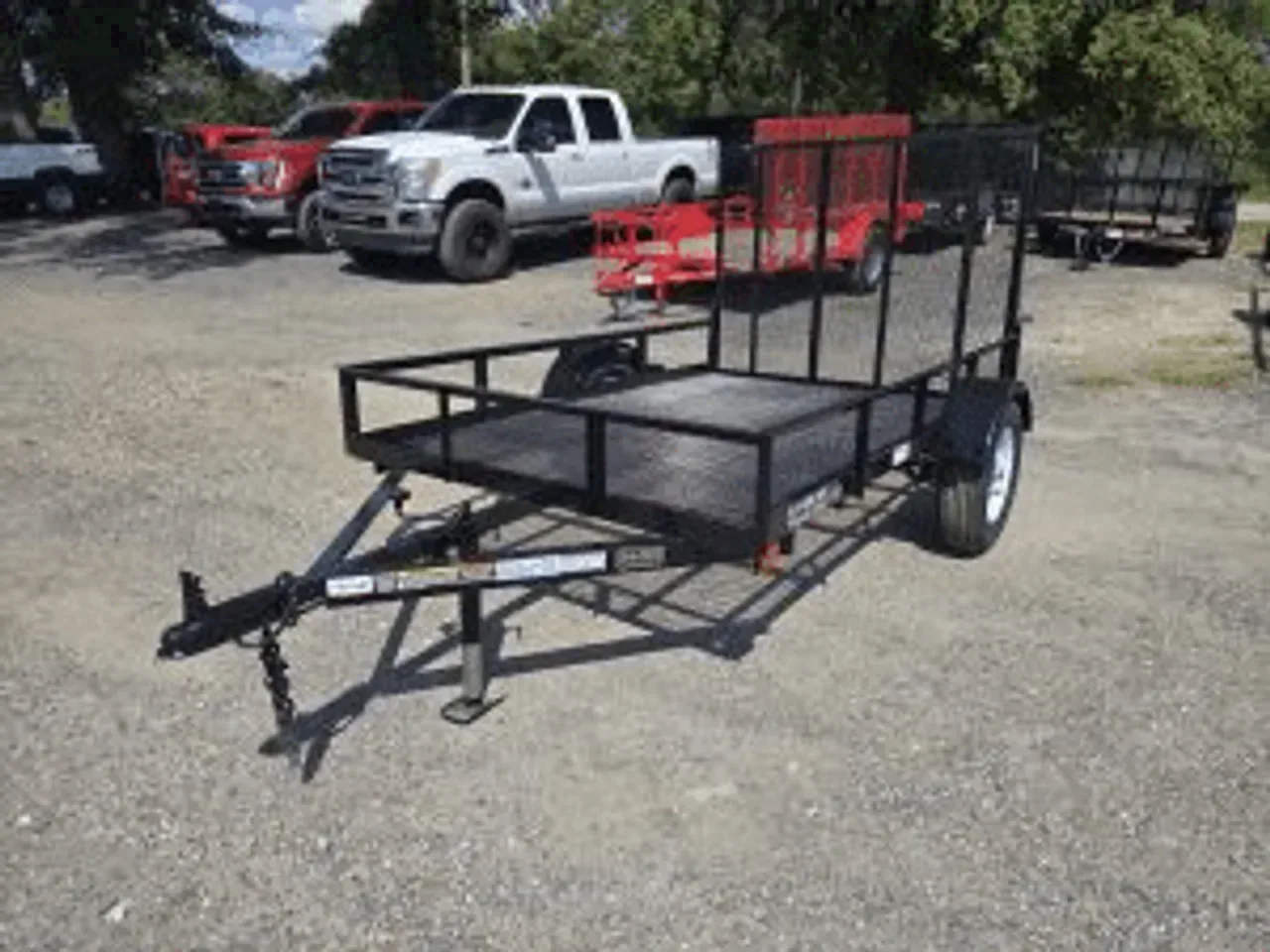 Utility Trailer 2025 5X10 Superior Trailers 5×10 Utility Trailer Expanded Metal Floor -dte510-001622 5 ft. x10 ft.