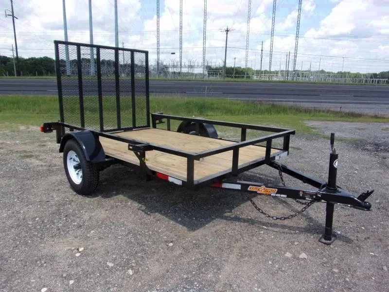 2025 Down 2 Earth 5x8 Black Utility Trailer - Your Offer Accepted?