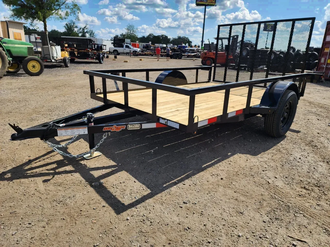 Utility Trailer 2026 6.33X10 Down 2 Earth Trailers 76×10 Utility Trailer -dte7610T-13168 6.33 ft. x10 ft.