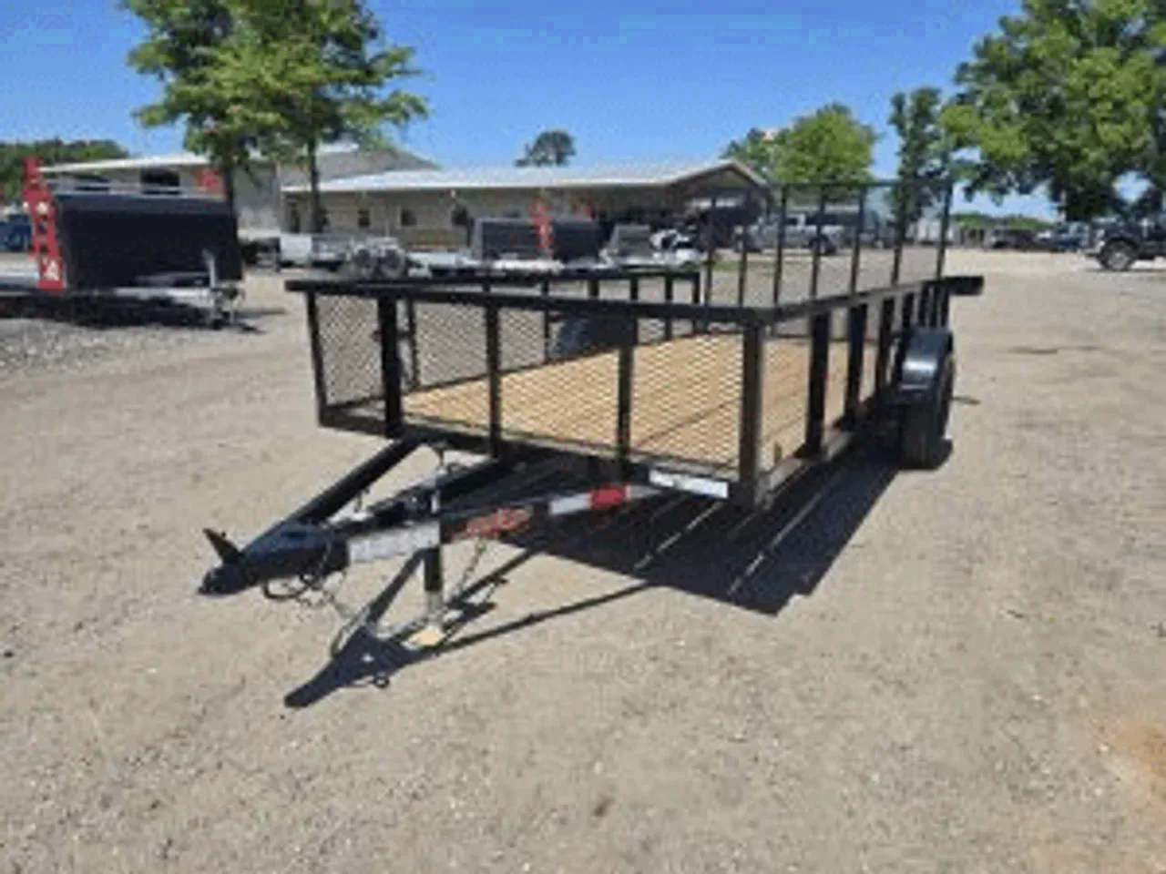 Utility Trailer 2026 6.33X14 Down 2 Earth Trailers 7&amp;#215;14 Single Axle Utility Trailer With 24&amp;#8243; High Sides -dte7614HS-133632 6.33 ft. x14 ft.