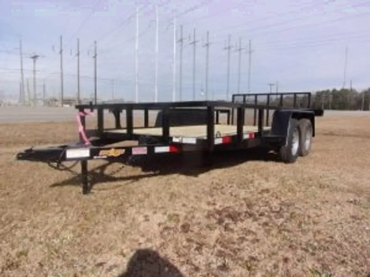 Utility Trailer 2026 6.33X16 Down 2 Earth Trailers 76×16 TA 2″ Tube utility landscape trailer dove tail -DTE7616TADT-131428 6.33 ft. x16 ft.