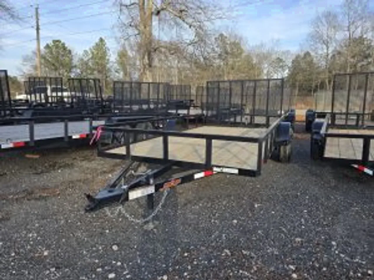 Utility Trailer 2026 6.83X14 Down 2 Earth Trailers 82x14SA Wood Flat Deck utility trailer -DTE8214TSA-132336 6.83 ft. x14 ft.