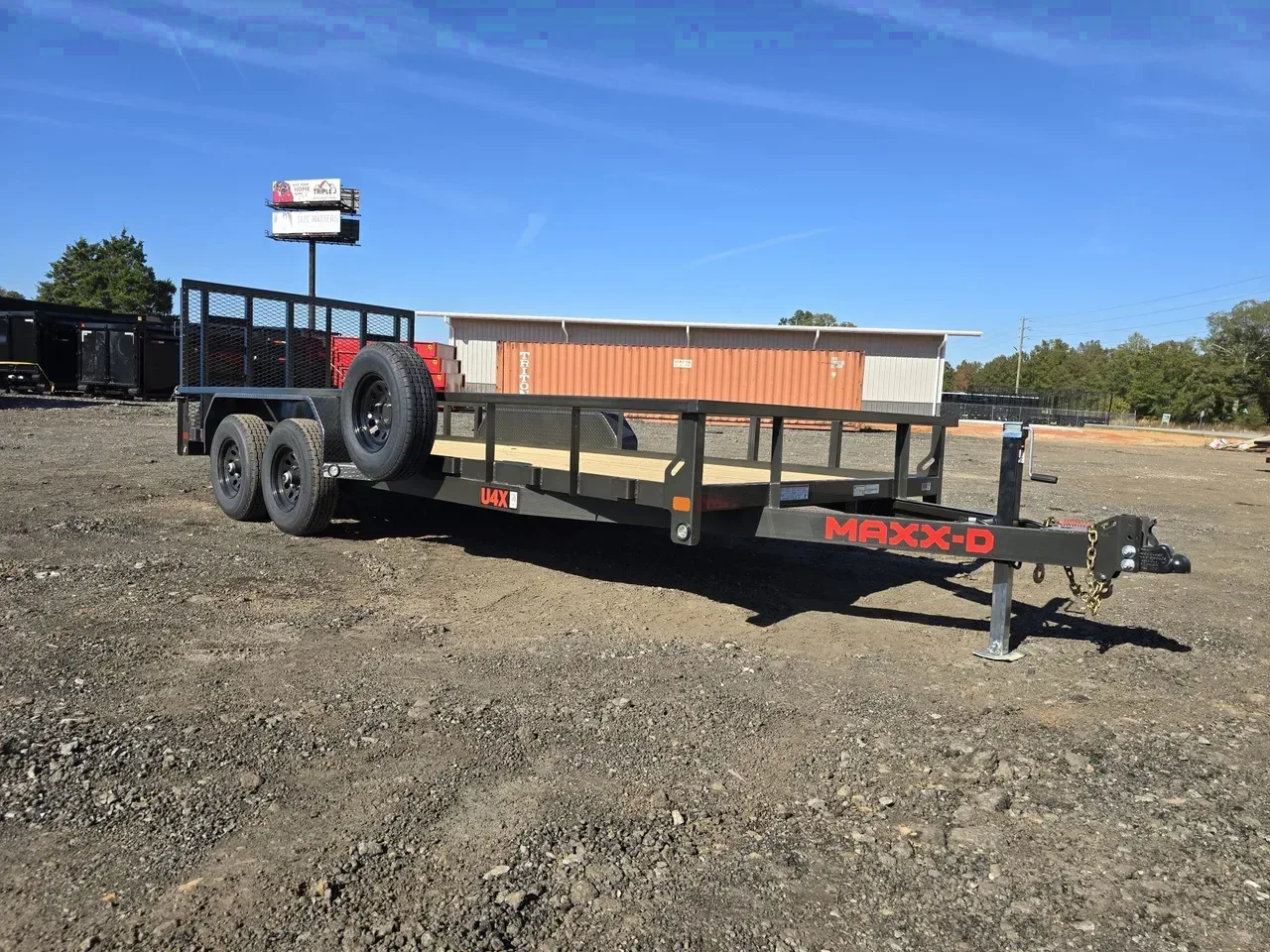 Utility Trailer 2026 6.92X18 MAXXD Trailers U4X 8318 10K Utility Trailer -dte8318-U4X-133803 6.92 ft. x18 ft.