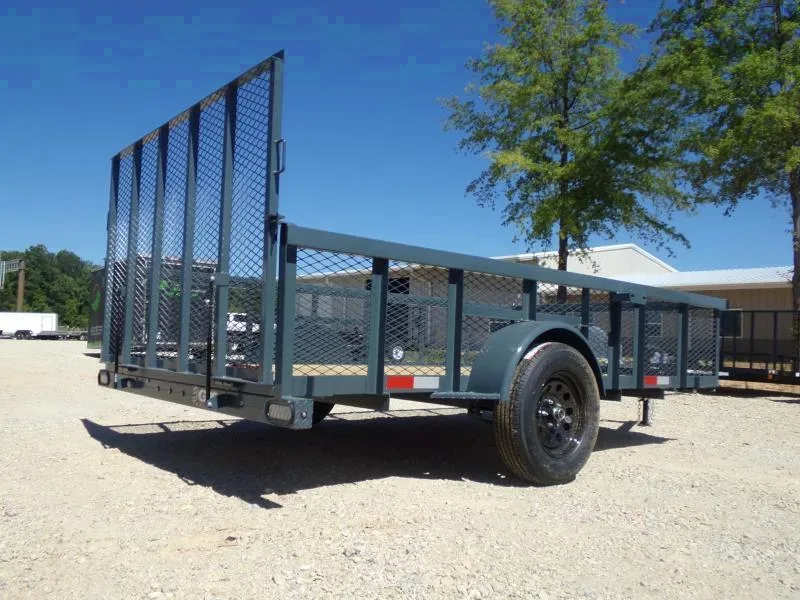2025 GPS 6x12 Utility Trailer with Mesh Sides
