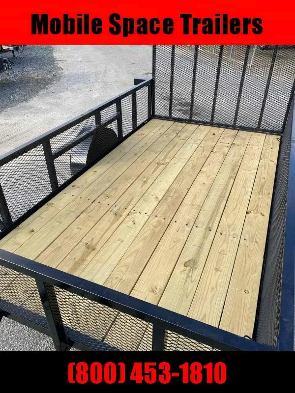 2025 Down 2 Earth 6x12 Wood Deck Utility Trailer - Bonaire, GA