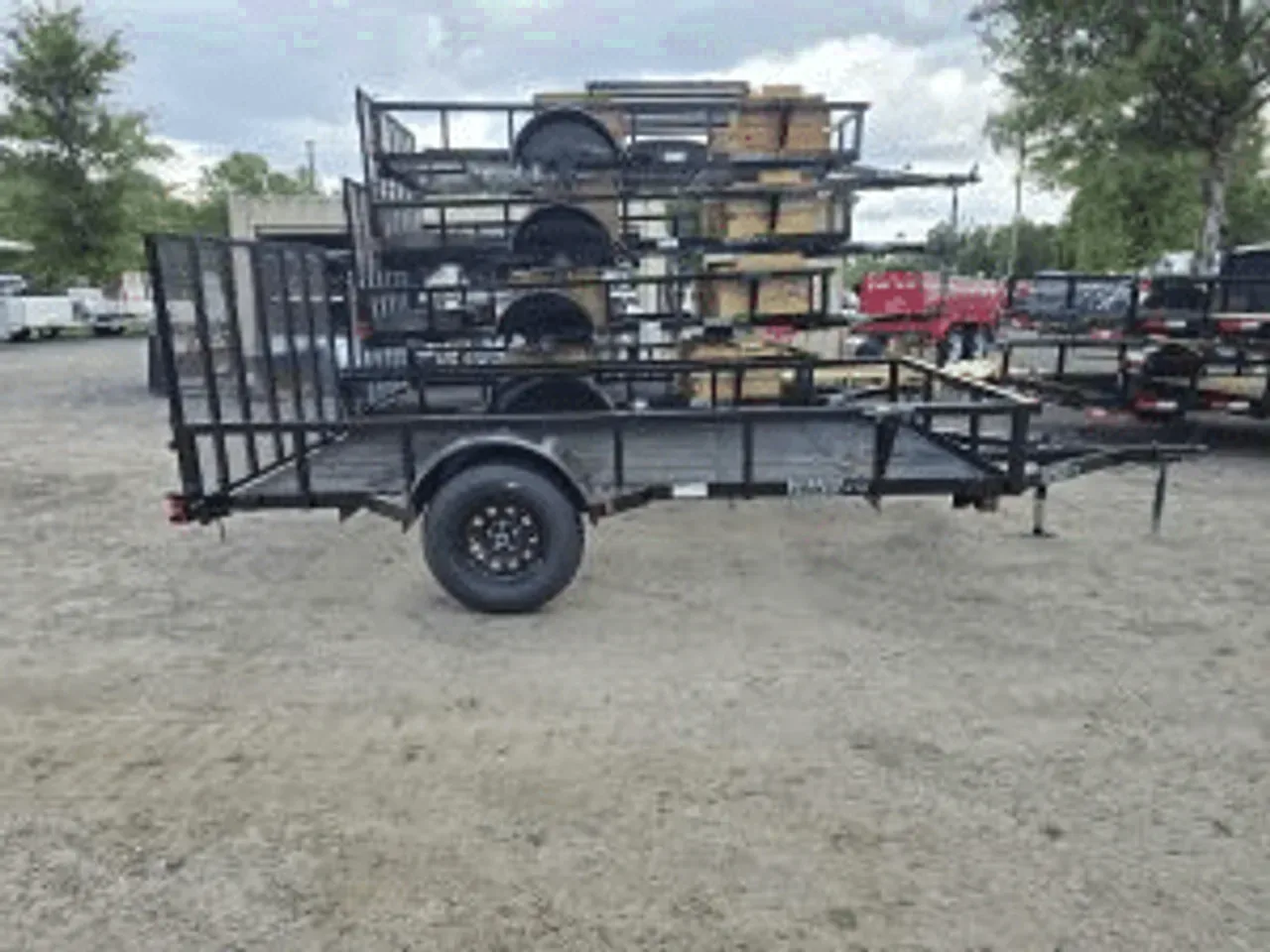 Utility Trailer 2025 6X12 Superior Trailers 6x12ut utility atv mower trailer -DTE612-001210 6 ft. x12 ft.