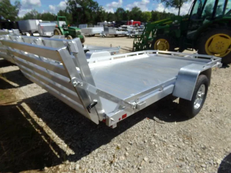 2025 Aluma 77x12 Aluminum Utility Trailer with Mag Wheels
