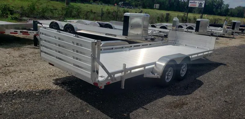 Make an Offer: 2025 Aluma 7820 Aluminum Utility Carhauler Trailer