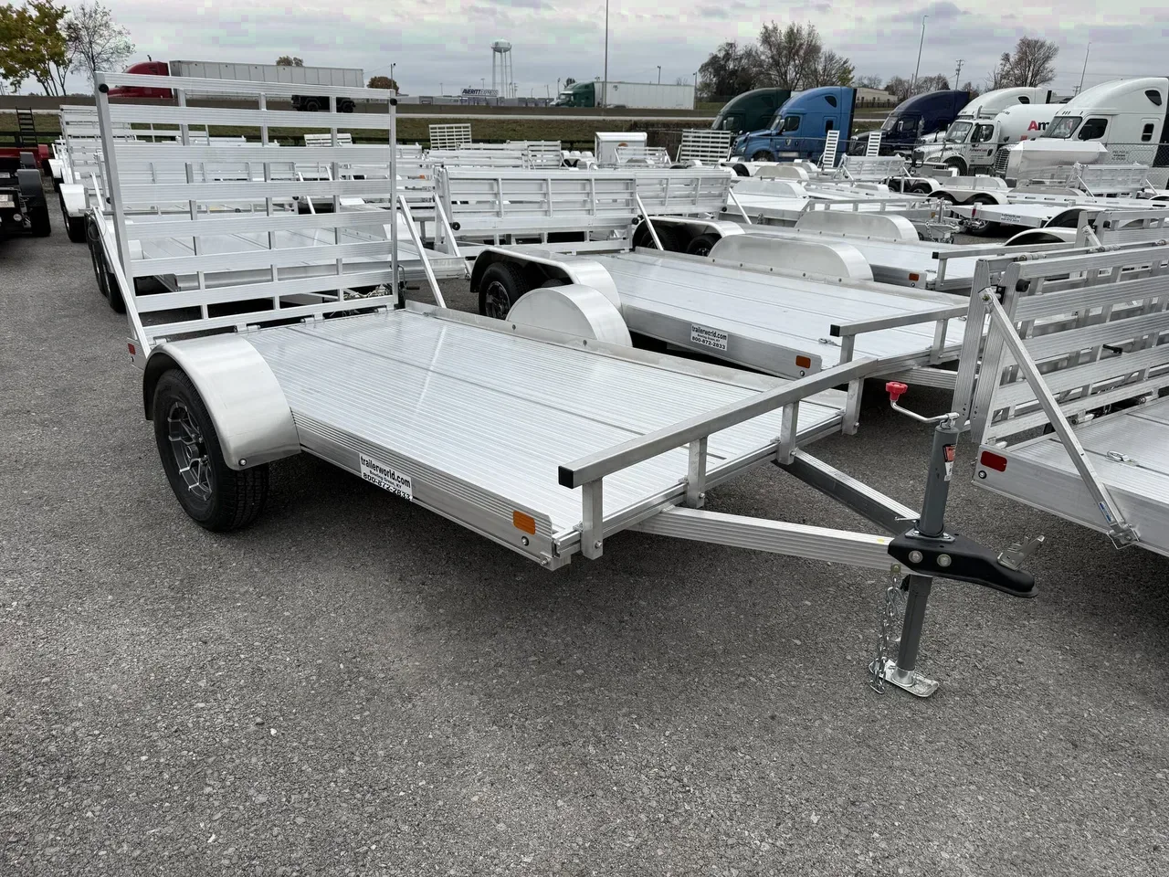 H21666 - 2025 Triton Trailers FIT Series Aluminum 64" X 10' Utility Trailer Utility Trailer