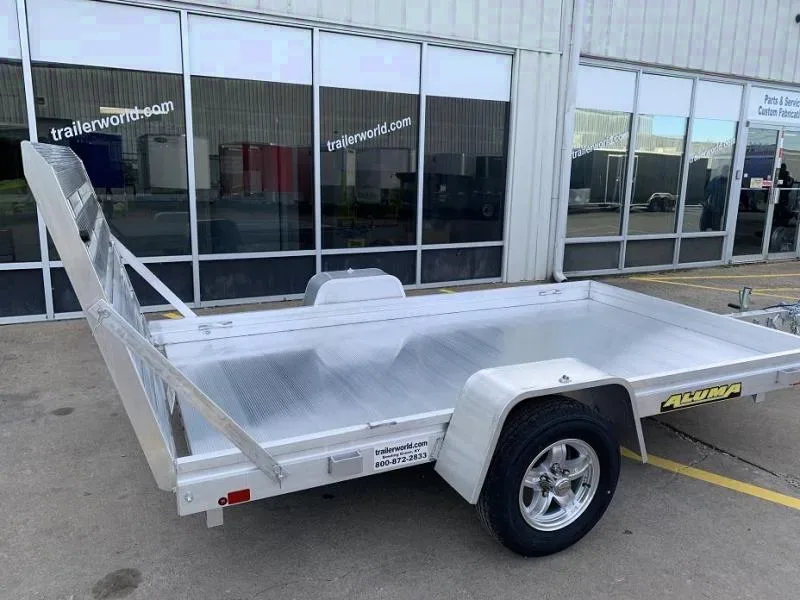 2025 Aluma 5.5x10 Aluminum Utility Trailer for Sale