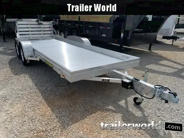 2025 Aluma 5x16 Tandem Utility Trailer - Golf Cart Ready! Make Your Offer