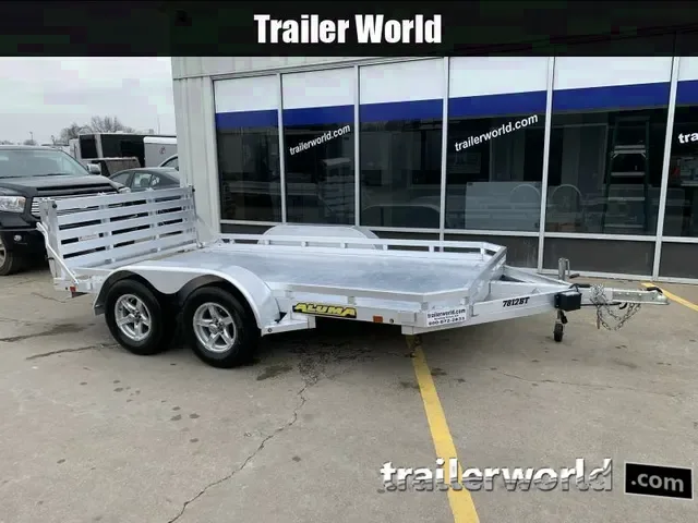 2025 Aluma 6.5x12 Bi-Fold Tailgate Utility Trailer