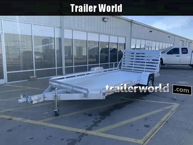 2025 Aluma 7814S-TG-TR 6.5x14 Aluminum Utility Trailer - Your Offer Welcomed!